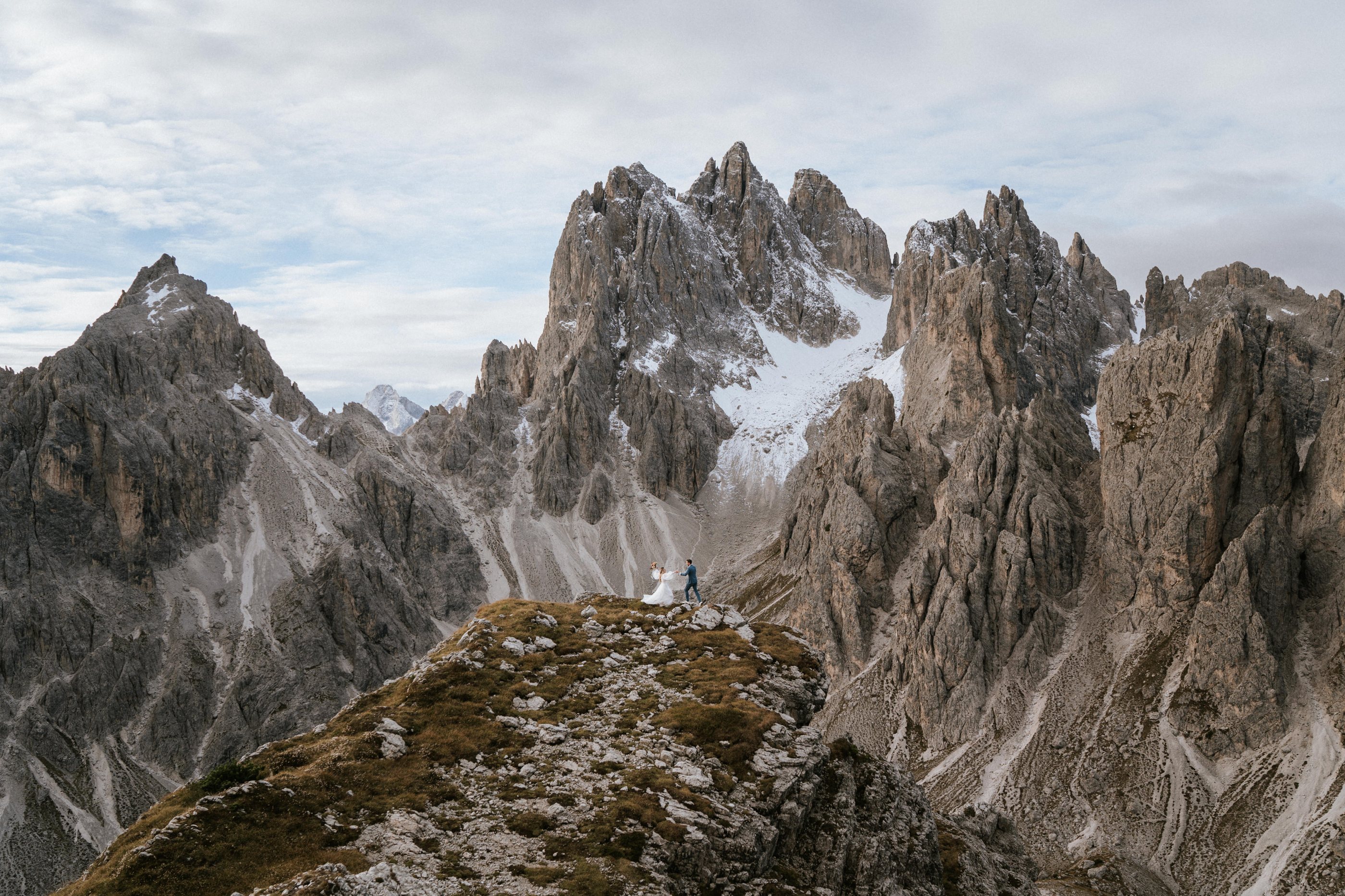 Cadini di Misurina mit markanten Felsformen
