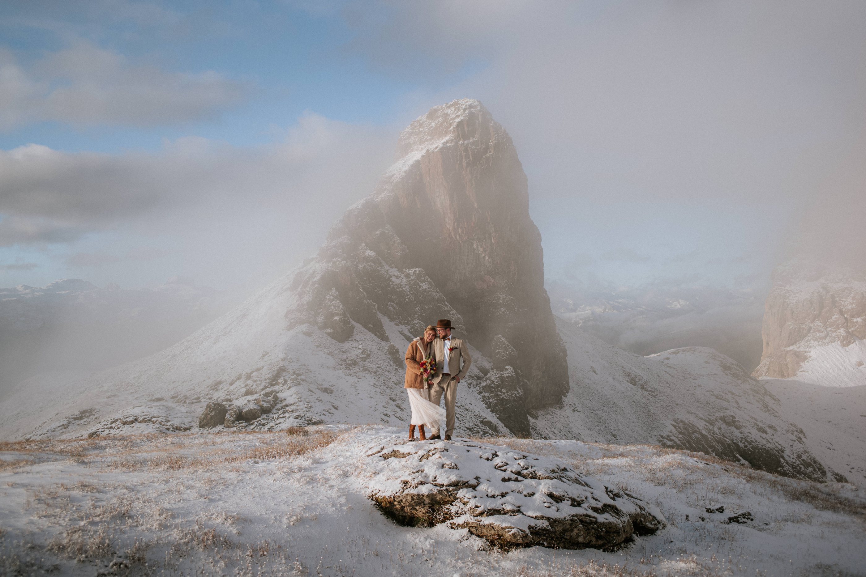 Hochzeitsreportage Dolomiten – emotionale Berghochzeit Fotografie
