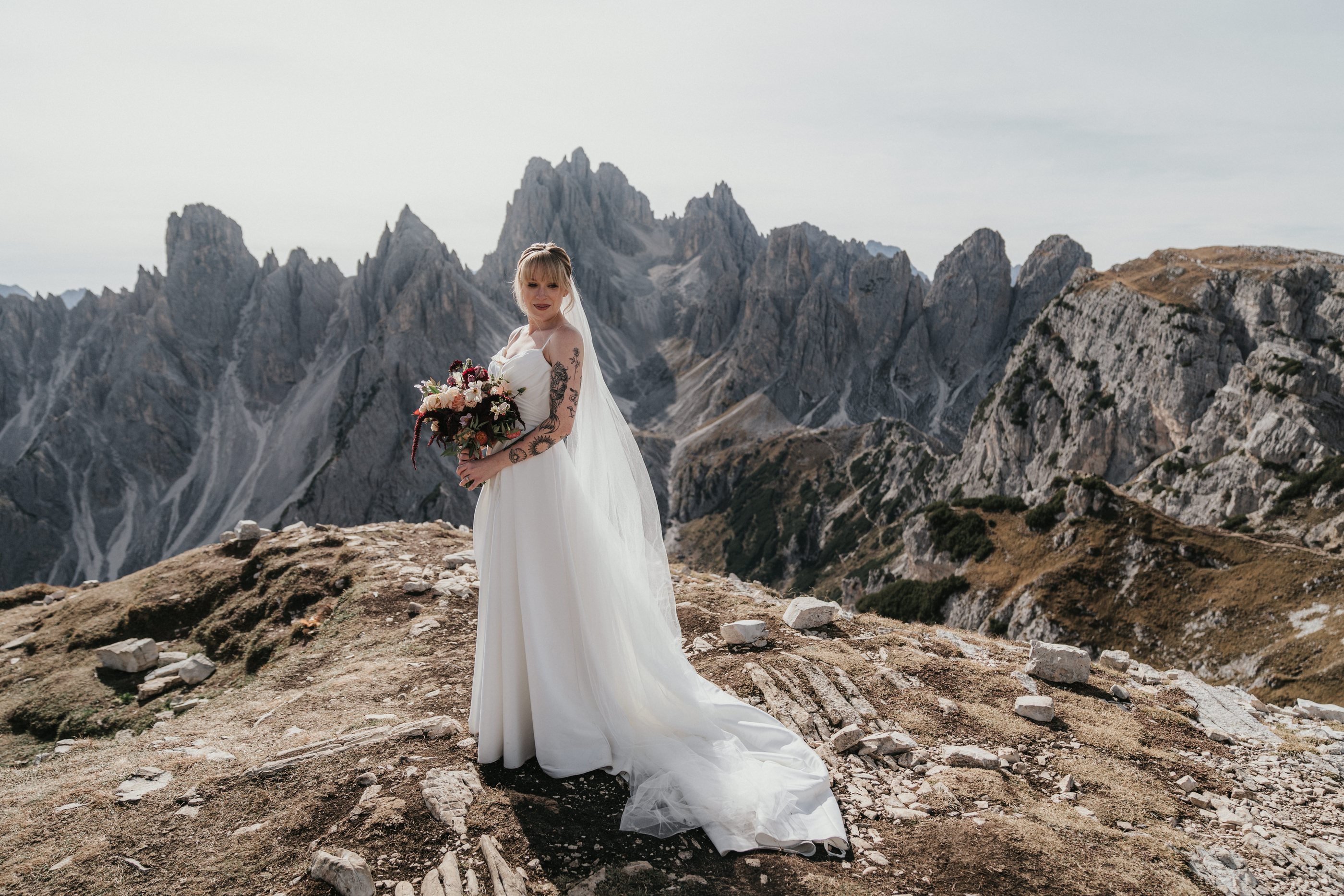 Elopement an den Drei Zinnen, Dolomiten – Blitzkneisser Photography