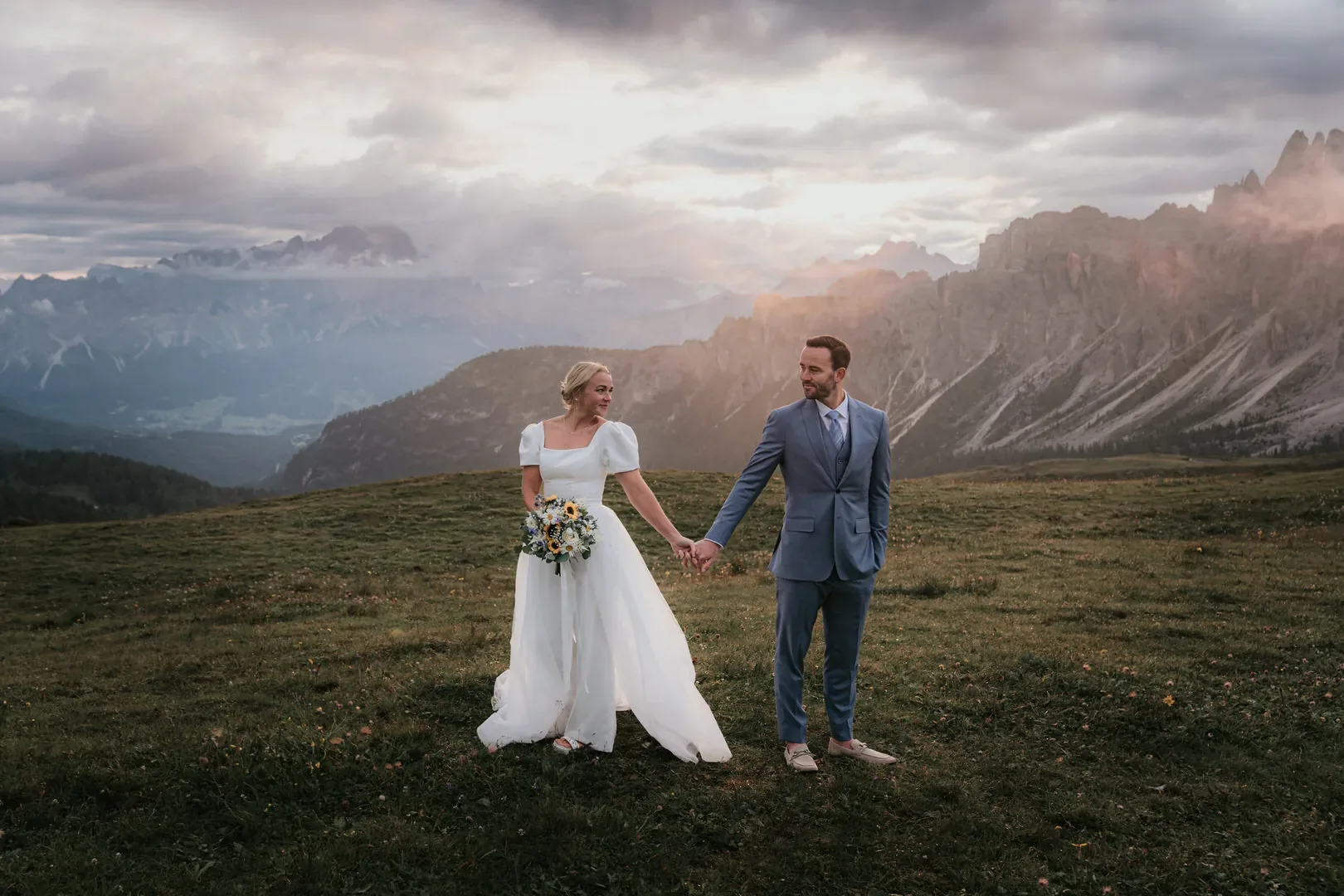 Berglandschaft in den Alpen