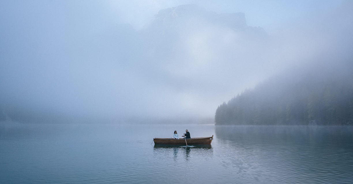 Lago di Braies Mystical Elopement