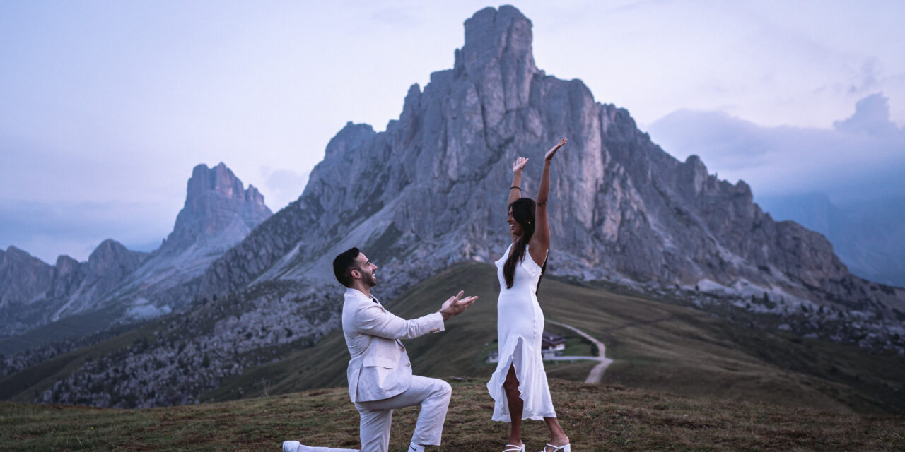 A Dream Engagement in the Alps